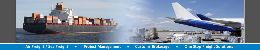 Air Freight - Sea Freight - Project Management - Customs Brokerage - One Stop Freight Solutions 